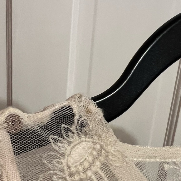 ALL SAINTS • HENRIETTA SHEER LACE RUFFLE DRESS - Picture 10 of 13